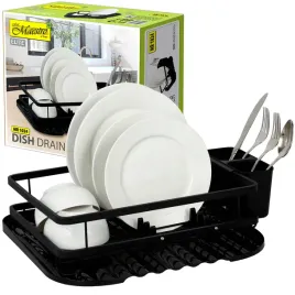 suszarka-do-naczyn-aluminiowa-ociekacz-taca-mocna-nierdzewna-czarna