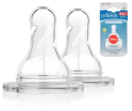 dr-brown-s-smoczek-waski-do-butelki-poziom-1-0m