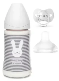 suavinex-butelka-270ml-hygge-krolik-smoczek-sx-pro-smoczek-0-6m-szara