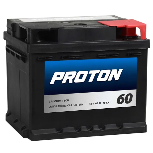 Akumulator PROTON 60Ah 480A EN PRAWY PLUS wysoki
