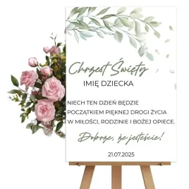 tablica-powitalna-na-chrzest-swiety-poczatek-pieknej-drogi-zycia-50x70-cm