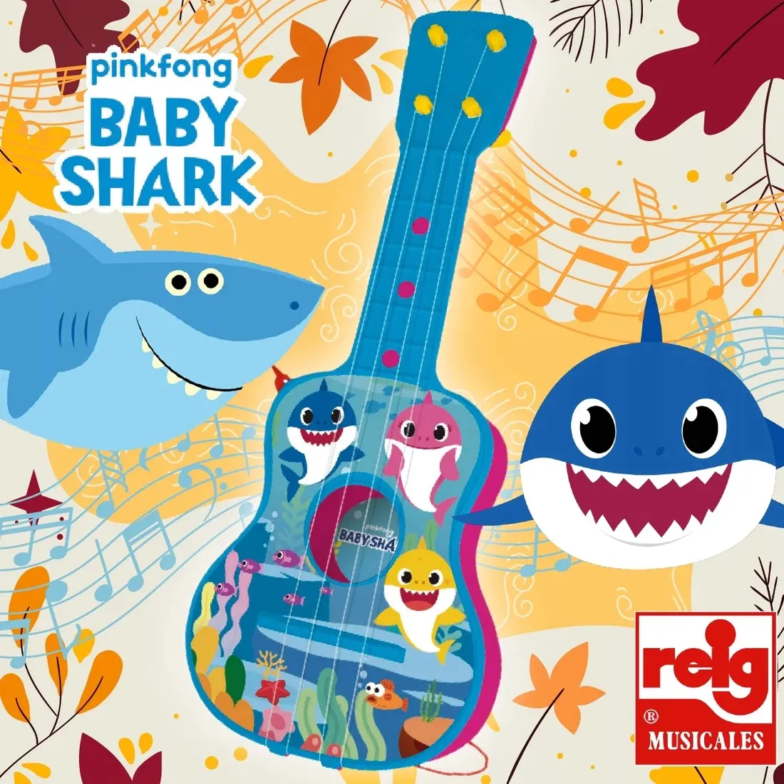 reig-2617-baby-shark-mala-gitara