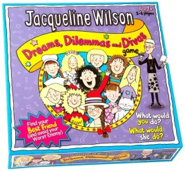 gra-planszowa-dreams-dilemas-and-divas-jacqueline-wilson