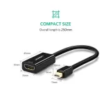 adapter-ugreen-mini-displayport-hdmi-4k-czarny-stan-nowy-waga-z-opakowaniem-0-033-kg