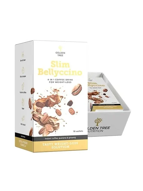 Kawa Odchudzająca Spalacz Tłuszczu Żeń Szeń Guarana Zmęczenie 4w1slim 2 szt