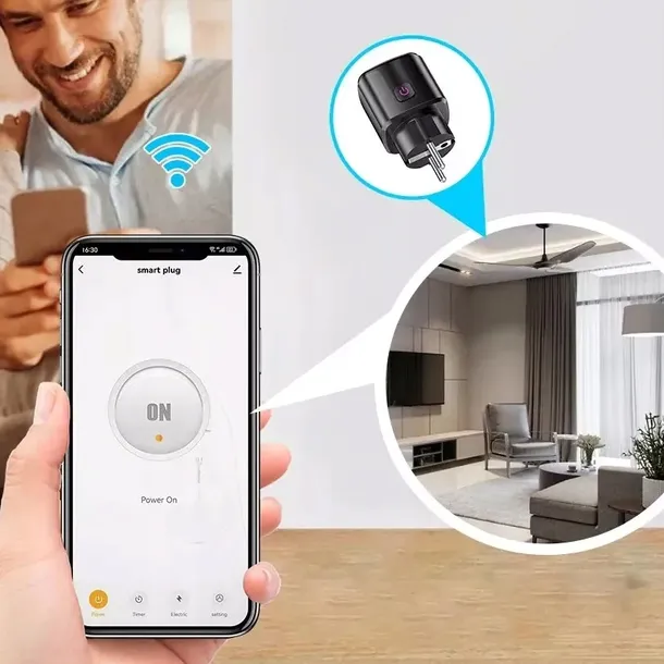 2-inteligentne-gniazdko-wifi-smart-tuya-watomierz-programator-timer-stan-nowy-seria-tuya-smart-dom