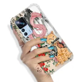 etui-anti-shock-do-xiaomi-12t-pro-pancerne-zabawne-zwierzeta-pink-hit-wzory