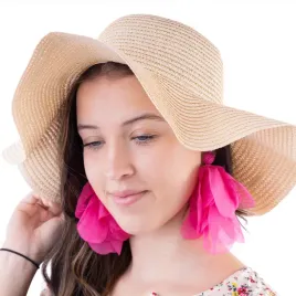 boho-kolczyki-kwiatowe-materialowe-wiszace-dlugie-fuksja