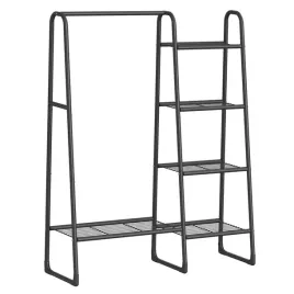 otwarty-czarny-wieszak-na-ubrania-5-polek-wielofunkcyjny-do-10-kg-stal-mat