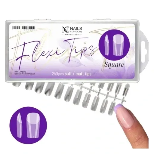 tipsy-nc-nails-flexi-tips-square-ksztalt-kwadratowy