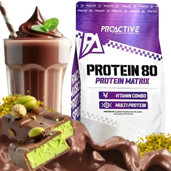 BIAŁKO WPC serwatkowe odżywka WITAMINY ProActive 700g DUBAJSKA CZEKOLADA