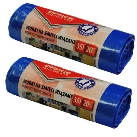 worki-na-smieci-wiazane-office-products-20-sztuk-35l-niebieskie-2-sztuki