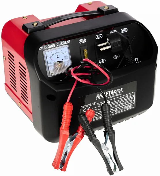 PROSTOWNIK DO AKUMULATORÓW SAMOCHODOWY 12V 24V 20A 200AH KRAFT&DELE KD1907