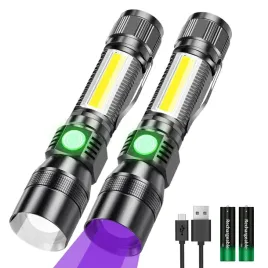 zestaw-2x-latarka-uv-395-nm-led-swiatlo-boczne-usb-magnes-zoom-karrong