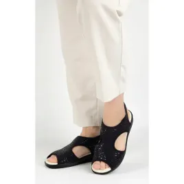 buty-damskie-sandaly-elastyczne-comfooty-emma-czarne-polyskliwe-37