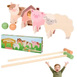 gra-w-krokieta-dla-dzieci-drewniana-ogrodowa-zrecznosciowa-ze-zwierzetami