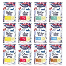 mokra-karma-dla-kota-butcher-s-delicious-dinners-mix-smakow-12x400g