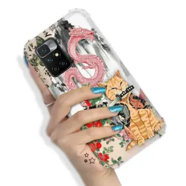 etui-anti-shock-do-xiaomi-redmi-10-mocne-zabawne-zwierzeta-pink-hit-wzory