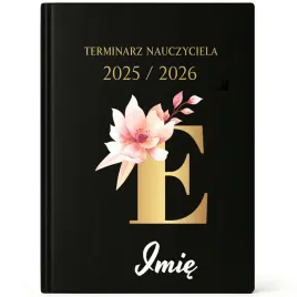 kalendarz-nauczyciela-a5-25-26-zlota-litera-kwiaty-personalizowany-e-imie