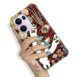 etui-anti-shock-do-oppo-reno-13-pro-mocne-zabawne-zwierzeta-pink-hit-wzory