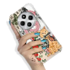 etui-anti-shock-do-xiaomi-redmi-14c-4g-mocne-zabawne-zwierzeta-pink-wzory