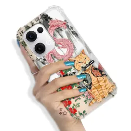 etui-anti-shock-do-oppo-reno-13-pancerne-zabawne-zwierzeta-pink-hit-wzory