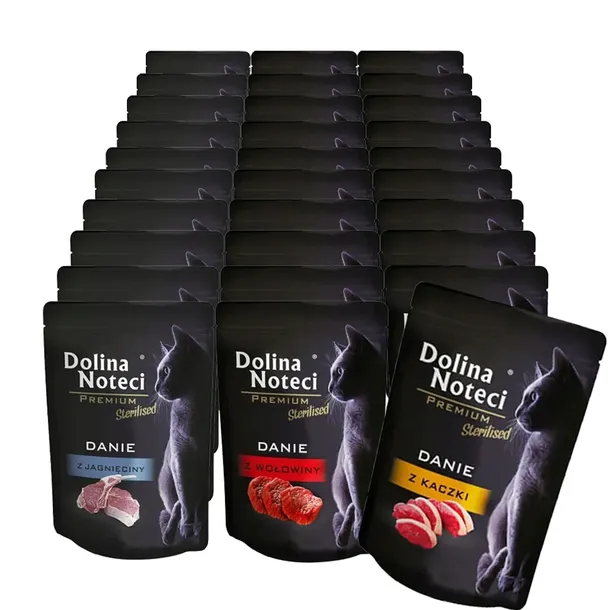 Dolina Noteci Premium Sterilised Kot MIX SMAKÓW 30x85g