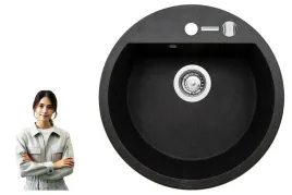 zlewozmywak-granitowy-pyramis-mido-51-1b-czarny