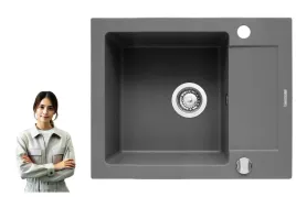 zlewozmywak-granitowy-pyramis-mido-62x50-1b-1d-szary-beton