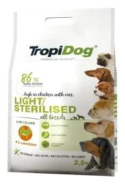 tropidog-premium-adult-light-sterilised-25kg