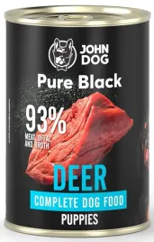 john-dog-morka-karma-dla-szczeniat-jelen-pure-black-400-g