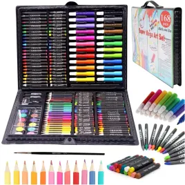 zestaw-artystyczny-168-el-do-malowania-duzy-na-prezent-kredki-olowki