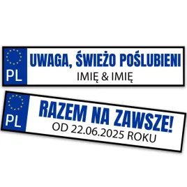 dekoracyjna-tablica-smieszne-samochodowa-na-slub-na-wesele-razem-na-zawsze
