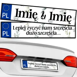naklejka-tablice-rejestracyjna-na-slub-na-wesele-zyczyc-nam-szczescia