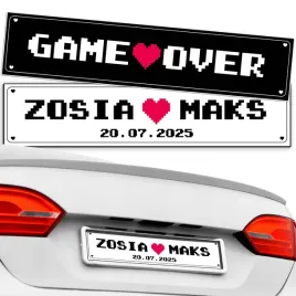 naklejka-na-tablice-samochodowa-smieszna-na-slub-na-wesele-game-over