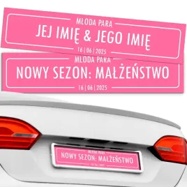 naklejka-na-tablice-samochodowa-na-slub-na-wesele-nowy-sezon-malzenstwo