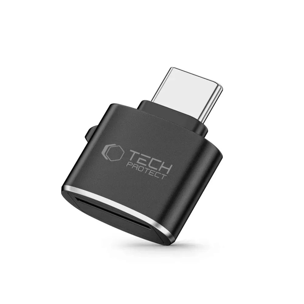 adapter-tech-protect-ultraboost-usb-c-czytnik-micro-sd-tf-czarny-stan-nowy