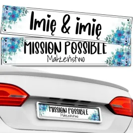 naklejka-na-tablice-samochodowa-zabawne-na-slub-na-wesele-mission-possible