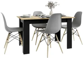 stol-12080-dab-artisan-czarny-4-krzesla-szare-loft-do-kuchni-jadalni