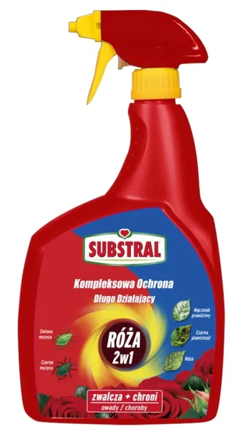 Substral Kompleksowa Ochrona 2w1 Róże 800ml Mszyca Owady Choroby Grzybowe