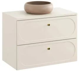 bezowa-szafka-lazienkowa-wiszaca-z-umywalka-80-cm-2-szuflady-frezowana