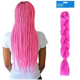 kolorowe-sztuczne-wlosy-na-warkoczyki-syntetyczne-pasma-neonowy-roz-130cm