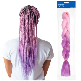 rozowo-fioletowe-wlosy-syntetyczne-na-warkoczyki-sztuczne-kolorowe-pasma