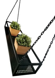 polka-wiszaca-sufitowa-kwietnik-metal-loft-pers