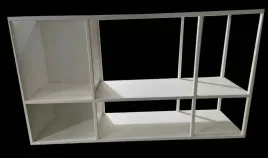 polka-sufitowa-wiszaca-metal-loft-biala
