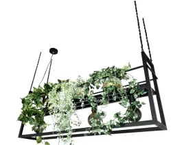 lampa-kwietnik-metalowa-czarna