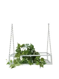 polka-sufitowawiszaca-nowoczesny-kwietnik-60cm-szara