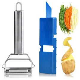 obieraczka-stalowa-do-warzyw-owocow-obierak-szatkownica-zestaw