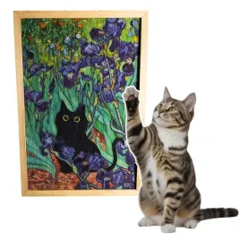 drapak-obraz-mruuandpruu-drapak-na-sciane-kwiaty-60x40-cm