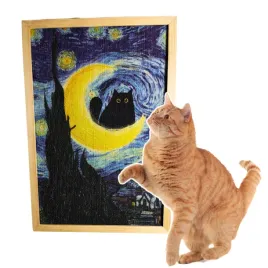 drapak-obraz-mruuandpruu-drapak-na-sciane-starry-night-60x40-cm